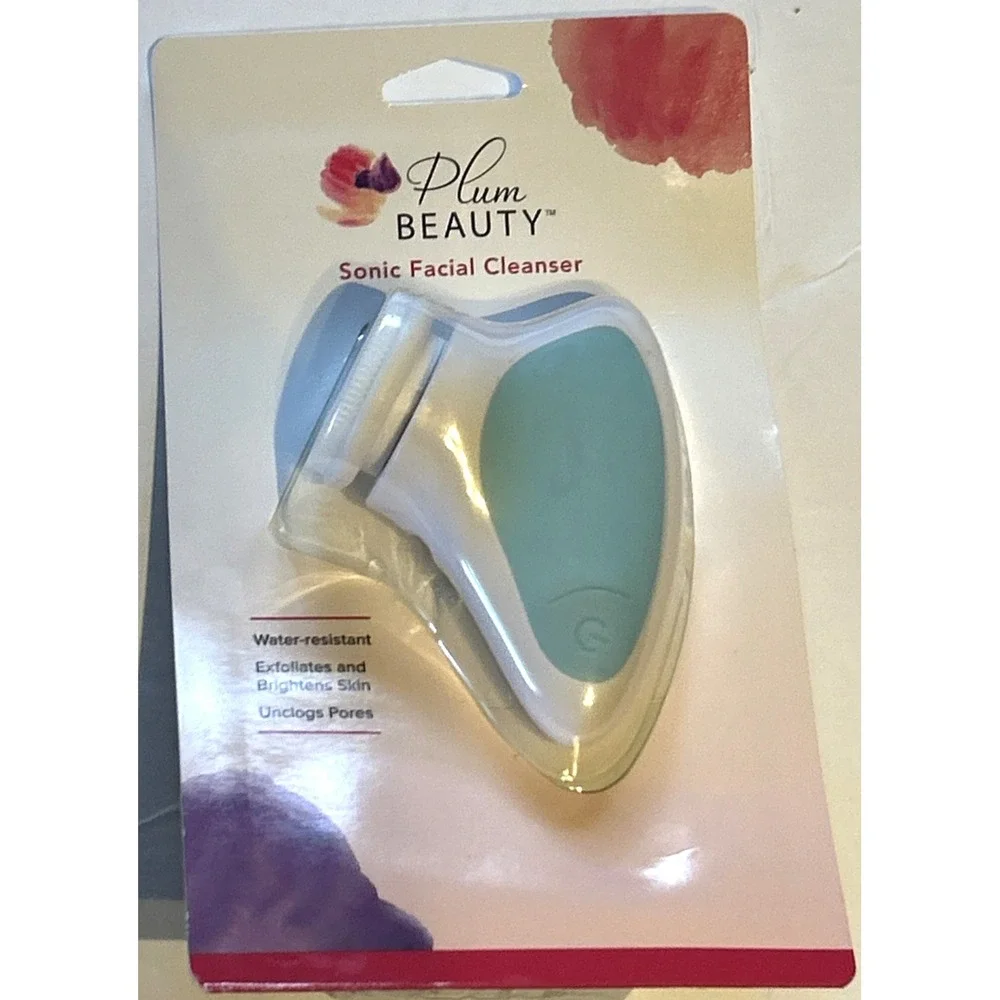 Sonic Facial Cleanser Deeply Cleanses & unclogs Pores 2 Speed Settings Lot Of 2